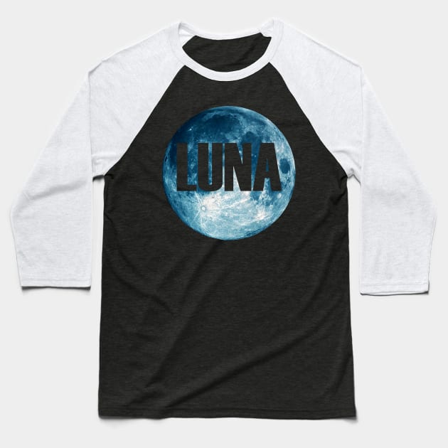 LUNA Baseball T-Shirt by StephenBibbArt